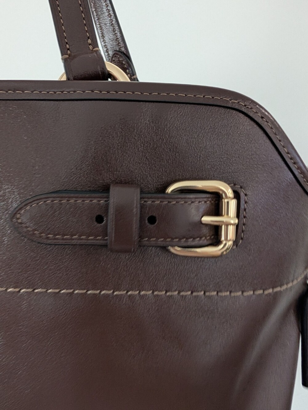 COACH Easton Tote Bag | Brown Leather👜 - Picture 4 of 6